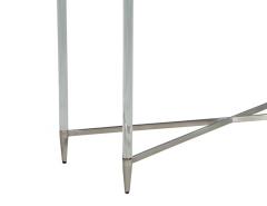 Glass Top Acrylic Console Table - 1994593