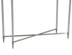 Glass Top Acrylic Console Table - 1994594