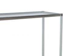 Glass Top Acrylic Console Table - 1994595