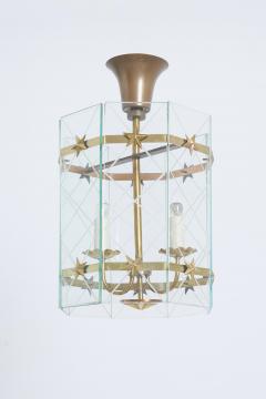 Glass and Brass Lantern - 4165051