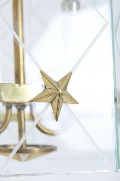 Glass and Brass Lantern - 4165052