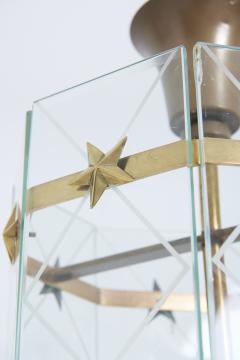 Glass and Brass Lantern - 4165054