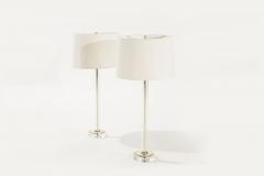 Glass and Brass Table Lamps C 1960s - 2685488