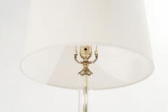 Glass and Brass Table Lamps C 1960s - 2685492