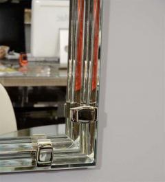 Glass and Chrome Tubular Mirror - 3101616