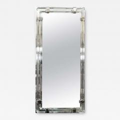 Glass and Chrome Tubular Mirror - 3103372