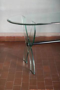 Glass desk Italy 1980 - 3548388