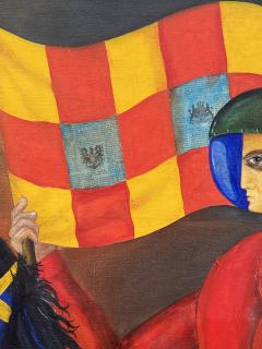 Glauco Pinto de Morais Knight and Blue Horse  - 2206962