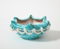 Glazed Ceramic Bowl in the Manner of Gustave Asch Sainte Radegonde Italy - 3055359