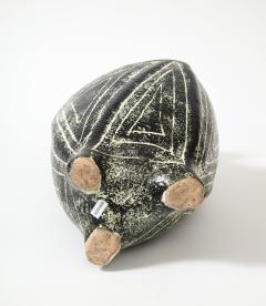 Glazed Ceramic Floor Vase Hungary c 1970 - 4101200