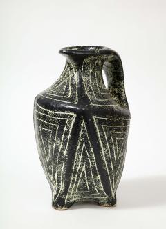 Glazed Ceramic Floor Vase Hungary c 1970 - 4101210