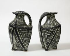 Glazed Ceramic Floor Vase Hungary c 1970 - 4101220