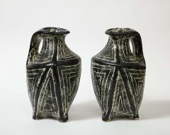 Glazed Ceramic Floor Vase Hungary c 1970 - 4101221