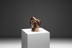 Glazed Ceramic Head Sculpture by Roy Terbeek The Netherlands 1994 - 4370805