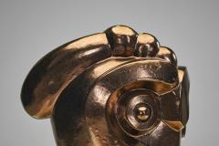 Glazed Ceramic Head Sculpture by Roy Terbeek The Netherlands 1994 - 4370810