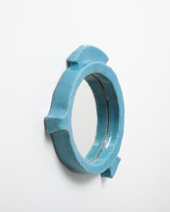 Glazed Ceramic Mirror France c 2000 - 4015767