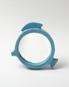 Glazed Ceramic Mirror France c 2000 - 4015774
