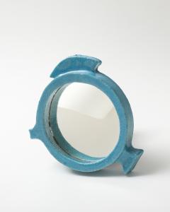 Glazed Ceramic Mirror France c 2000 - 4015775