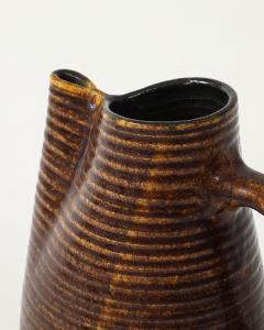 Glazed Ceramic Pitcher from Accolay France c 1950 - 4084001