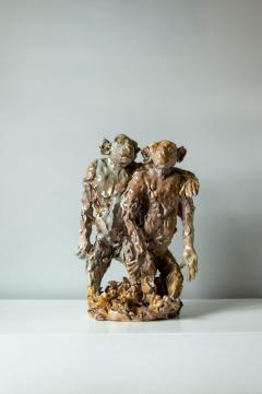 Glazed Ceramic Sculpture 1950s - 4462943