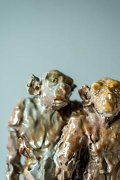 Glazed Ceramic Sculpture 1950s - 4462950