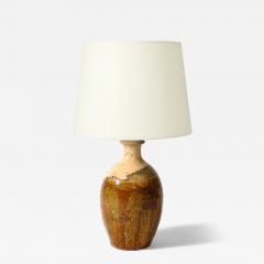 Glazed Ceramic Table Lamp - 4208206