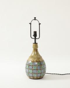 Glazed Ceramic Table Lamp France c 1960 - 3867216