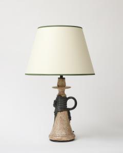 Glazed Ceramic Table Lamp France c 1960 - 4015690