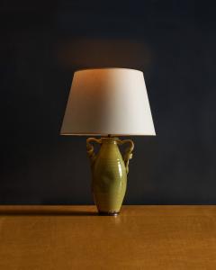 Glazed Ceramic Table Lamp Italy 20th C - 4693957