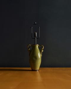 Glazed Ceramic Table Lamp Italy 20th C - 4693958