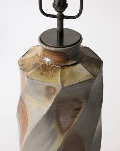 Glazed Ceramic Table Lamp La Borne France c 1960 - 4207279
