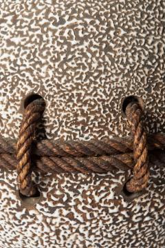 Glazed Ceramic Table Lamp in the Manner of John Besnard France c 1930 - 3313590