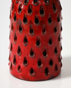 Glazed Ceramic Vase by Fratelli Fantiulacci for Studio Vase Italy c 1960 - 3740688