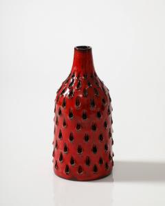 Glazed Ceramic Vase by Fratelli Fantiulacci for Studio Vase Italy c 1960 - 3740692