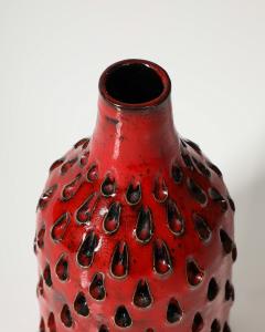 Glazed Ceramic Vase by Fratelli Fantiulacci for Studio Vase Italy c 1960 - 3740693