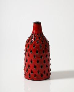 Glazed Ceramic Vase by Fratelli Fantiulacci for Studio Vase Italy c 1960 - 3740694