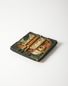 Glazed Ceramic Wall Tile France c 1960 - 4102593