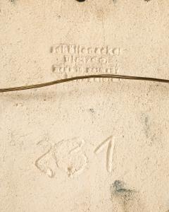 Glazed Ceramic Wall Tile France c 1960 - 4102594