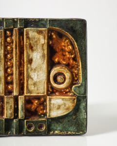 Glazed Ceramic Wall Tile France c 1960 - 4102599