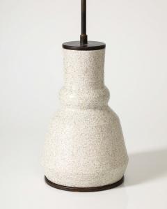 Glazed Stoneware Table Lamp United States 21st C - 3743784