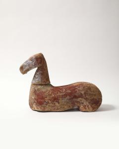 Glazed Terracotta Horse Torse Sculpture China Han Dynasty - 4819981