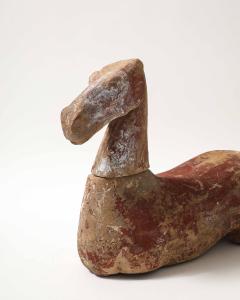 Glazed Terracotta Horse Torse Sculpture China Han Dynasty - 4819982