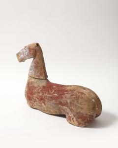 Glazed Terracotta Horse Torse Sculpture China Han Dynasty - 4819988
