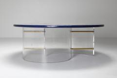 Globe Coffee Table with Plexi Base 1990s - 1555715