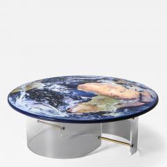 Globe Coffee Table with Plexi Base 1990s - 1558161