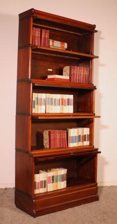 Globe Wernicke Bookcase Called Waterfall In Mahogany Of 5 Elements - 3666903