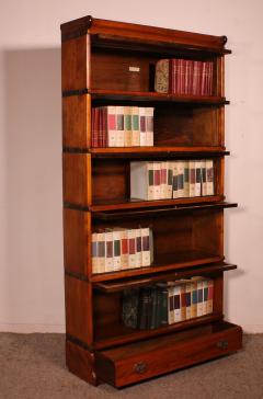 Globe Wernicke Bookcase In Fruit Wood Of 5 Elements With Drawer - 3506252