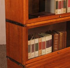 Globe Wernicke Bookcase In Golden Oak With 5 Elements - 4036263