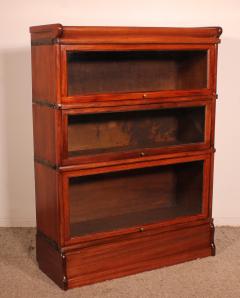 Globe Wernicke Bookcase In Mahogany Of 3 Elements - 3488113