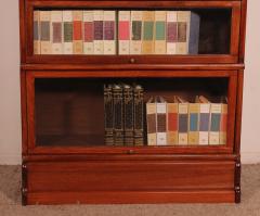 Globe Wernicke Bookcase In Mahogany Of 3 Elements - 3488116